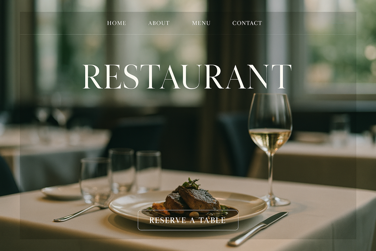 Professional website mockup for small businesses